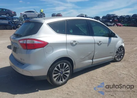 2017 Ford C-Max Hybrid Titanium z USA, uszkodzony, nr VIN 1FADP5DUXHL118550